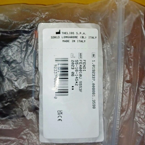 *NWT* Fendi FE40010U WAY 53F Havana Brown Gradient Butterfly 🦋 Sunglasses - Picture 7 of 8